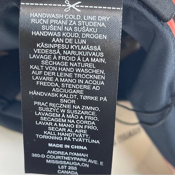 Andrea Iyamah Salama Swim Bikini Set Abstract Mushroom Print LARGE - Picture 8 of 14